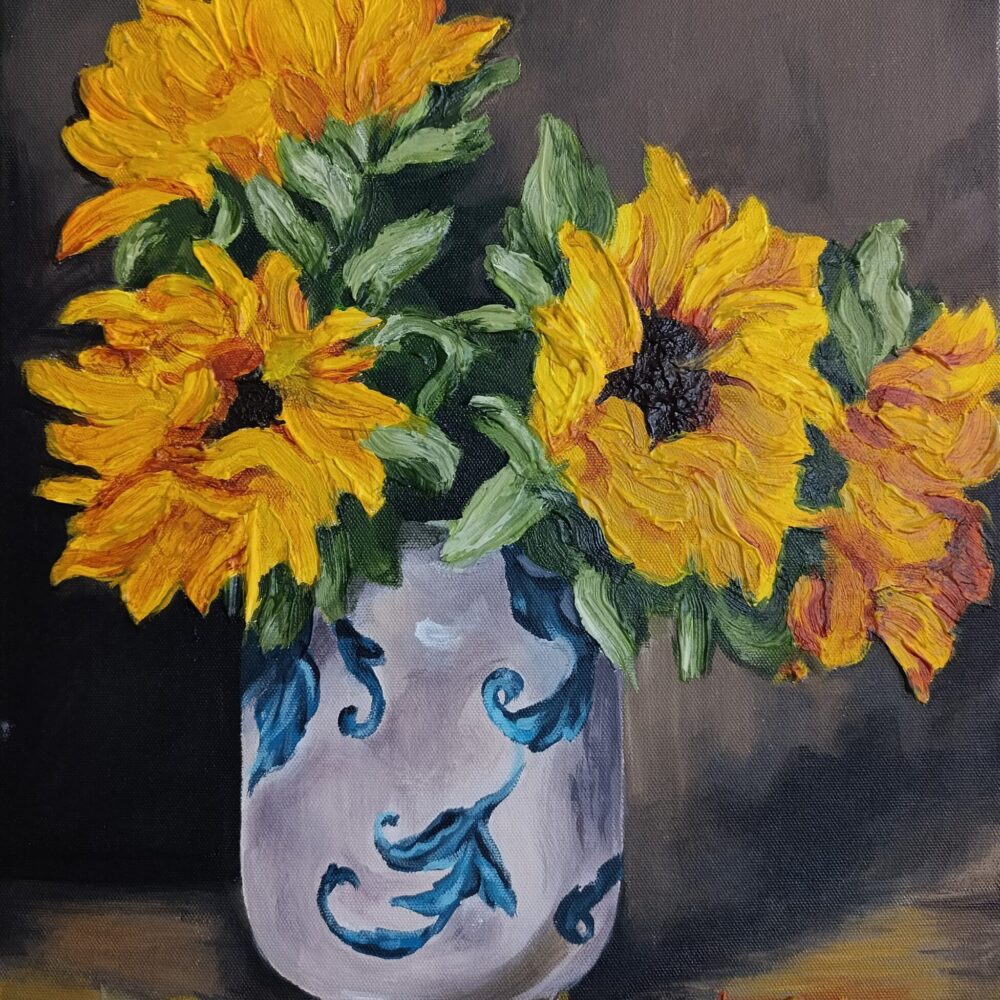 (4) Vazoda Çiçekler Konulu..