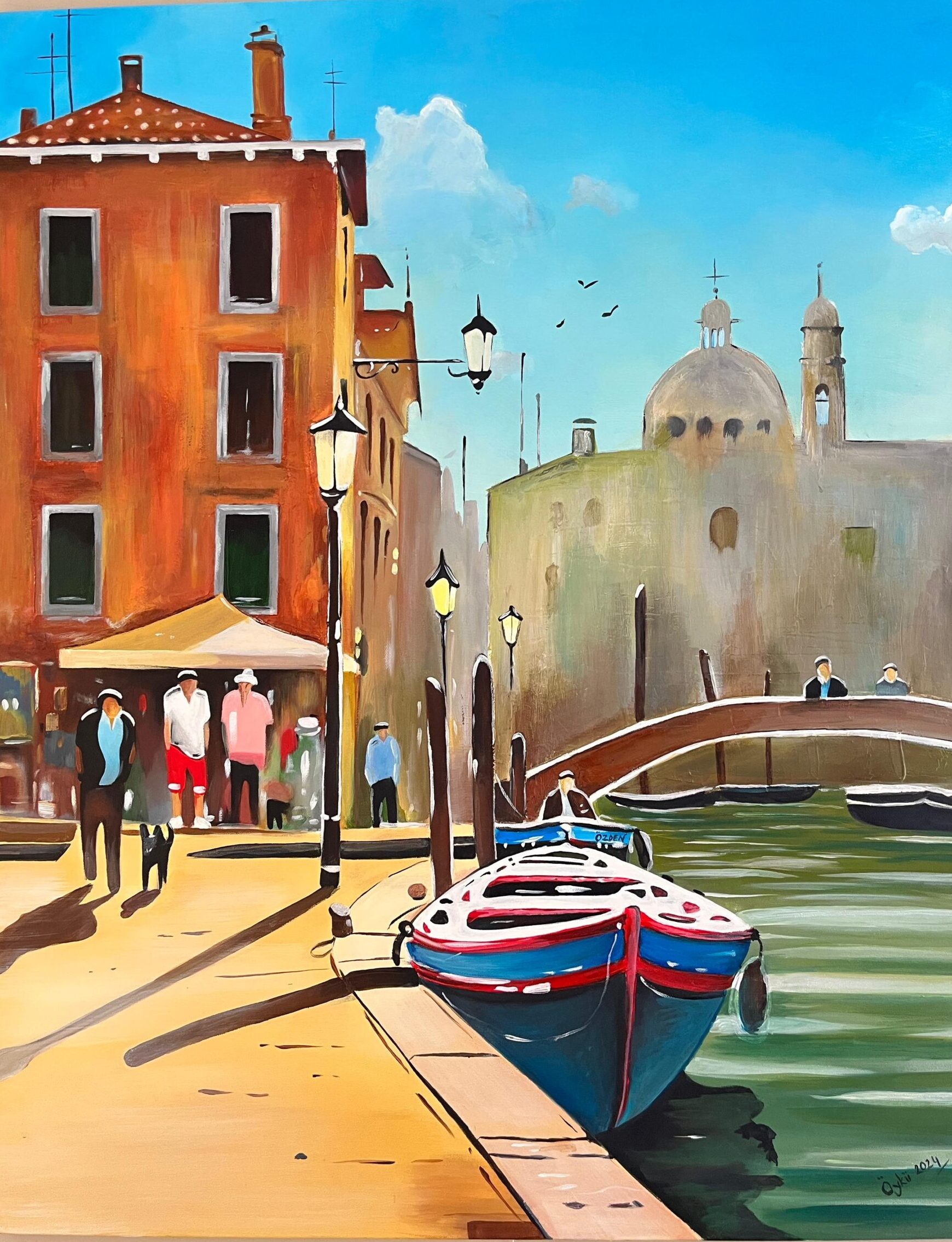 Sıcak Tonlu Natürmort Kompozisyon - Klasik Yağlı Boya Tablo